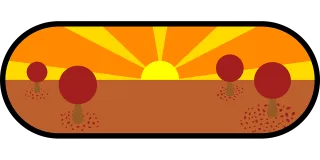 Autumn Fall Field Stickdatei – Natur