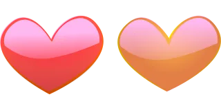 Hearts Glossy Love Stickdatei