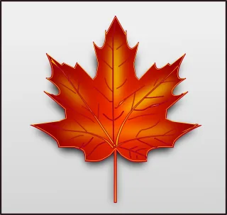 Maple Canada Autumn Stickdatei