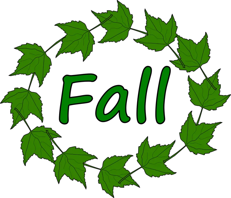 Maple Fall Leaves Stickdatei – Weihnachten