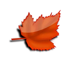 Maple Autumn Fall Stickdatei