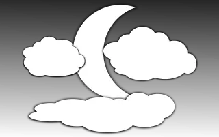 Nightsky Nature Night Stickdatei