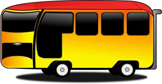 School bus Coach Automobile Stickdatei