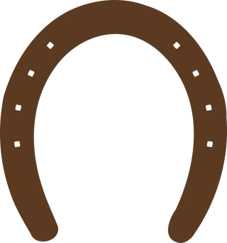 Horseshoe Horse Nature Stickdatei – Tiere