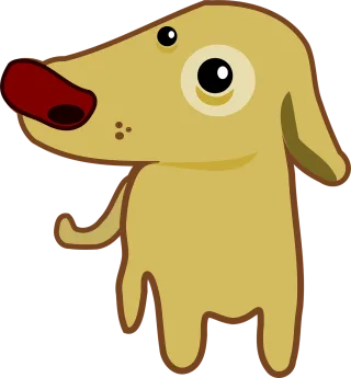 Dog Pet Animal Stickdatei