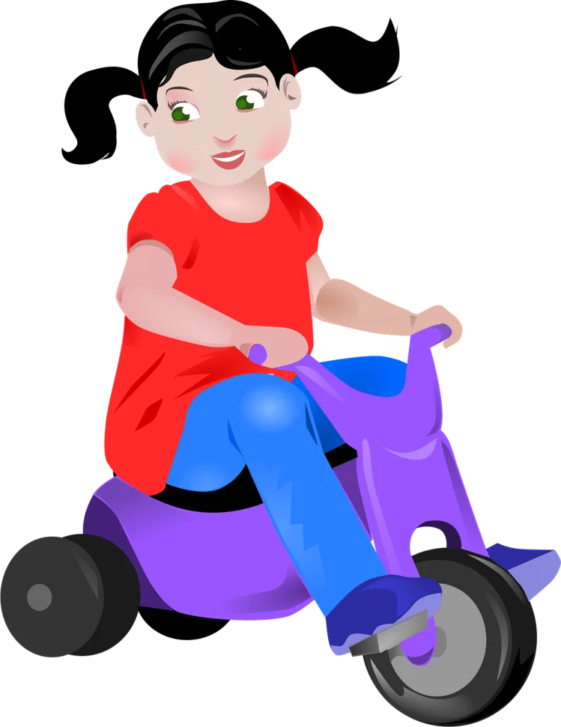Toddler Tricycle Toy Stickdatei – Fahrzeuge