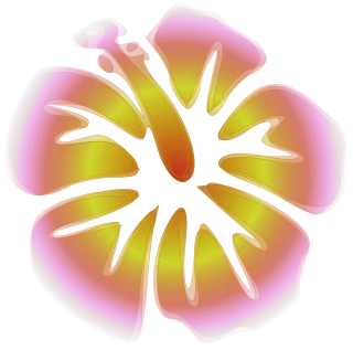 Hibiscus Rose of sharon Decoration Stickdatei