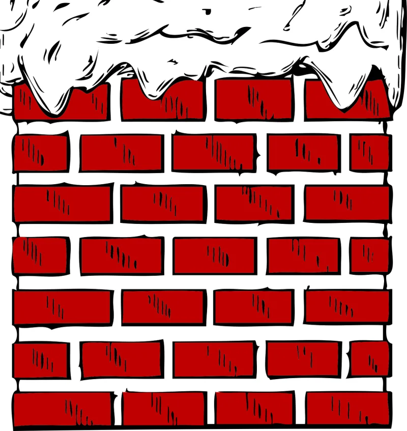 Brick wall Brick Wall Stickdatei – Weihnachten