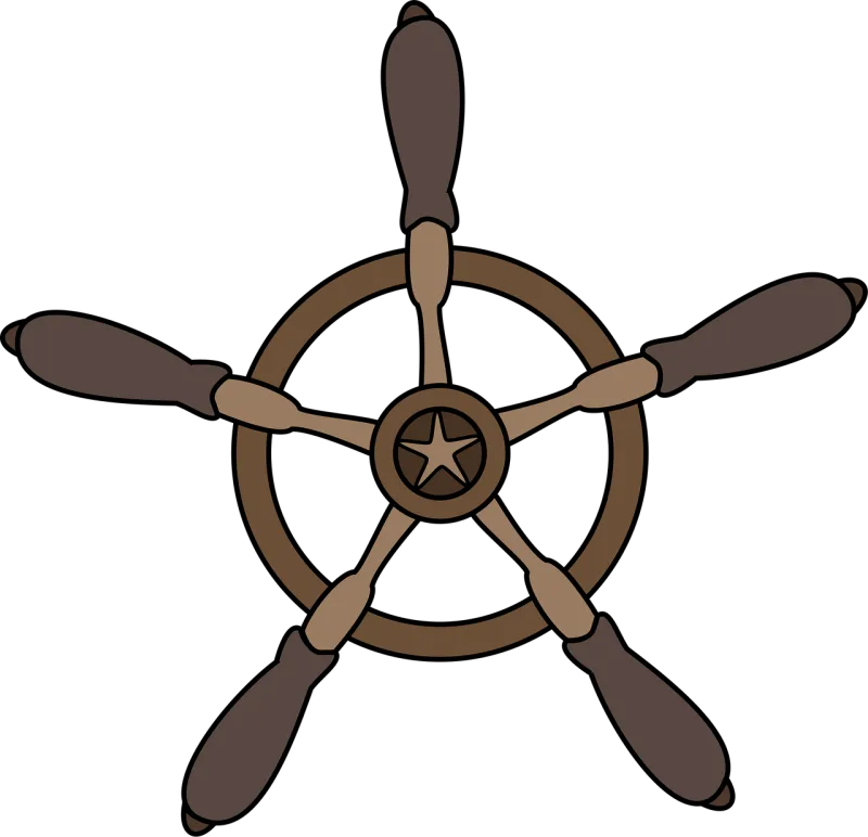 Wheel Nature Ship Stickdatei – Fahrzeuge
