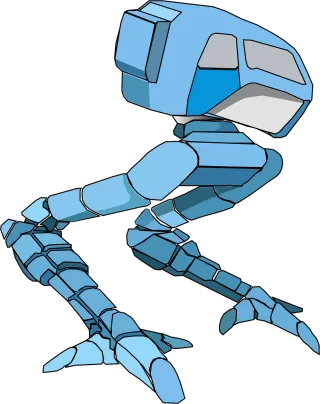 Robot Machine Walker Stickdatei