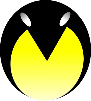 Penguin Tux Evil Stickdatei
