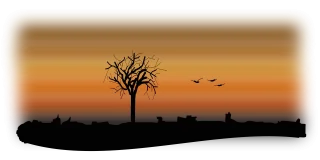 Autumn Fall Landscape Stickdatei