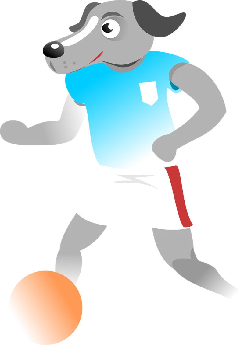 Dog Football Hound Stickdatei – Sport
