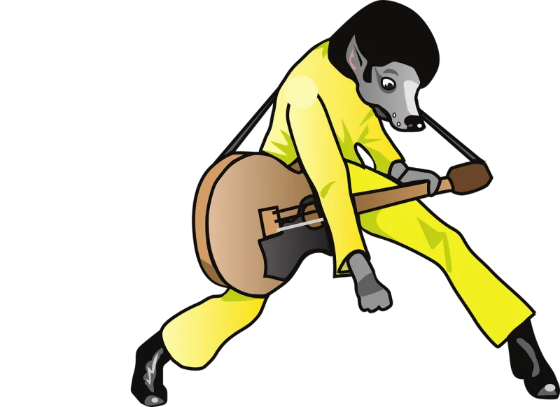 Elvis presley Pet Dog Stickdatei – Musik