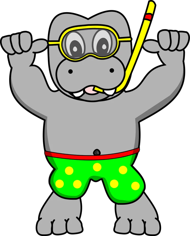 Snorkeling Beach Fun Stickdatei – Sport