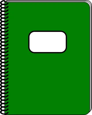 Notebook Office Writing Stickdatei
