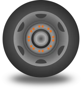 Tire Tyre Car Stickdatei