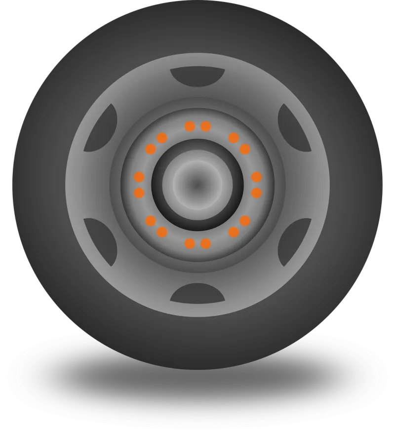 Tire Tyre Car Stickdatei – Fahrzeuge