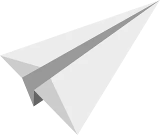 Paper airplane Flying Send Stickdatei