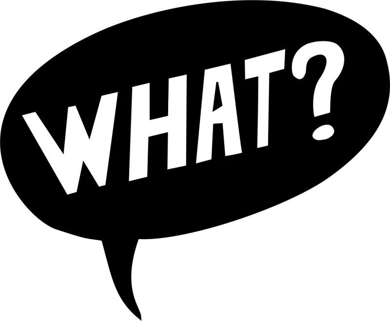 Comics Interrogation Question Stickdatei – Kinder