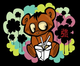 Bear Cute Baby Stickdatei