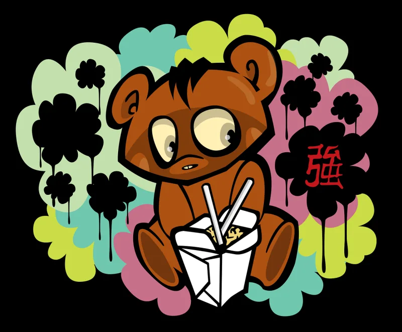 Bear Cute Baby Stickdatei – Tiere