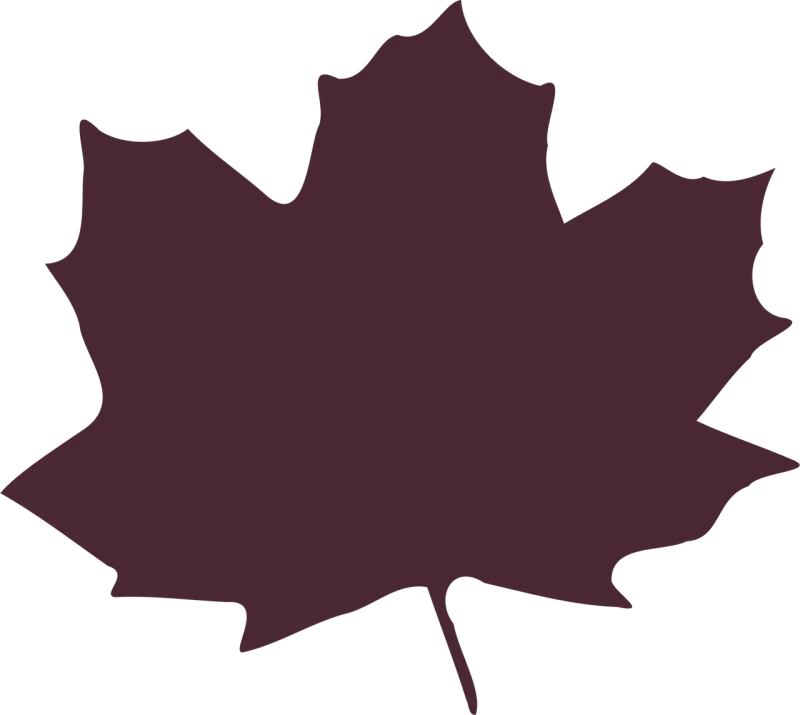 Maple Leaf Foliage Stickdatei – Natur