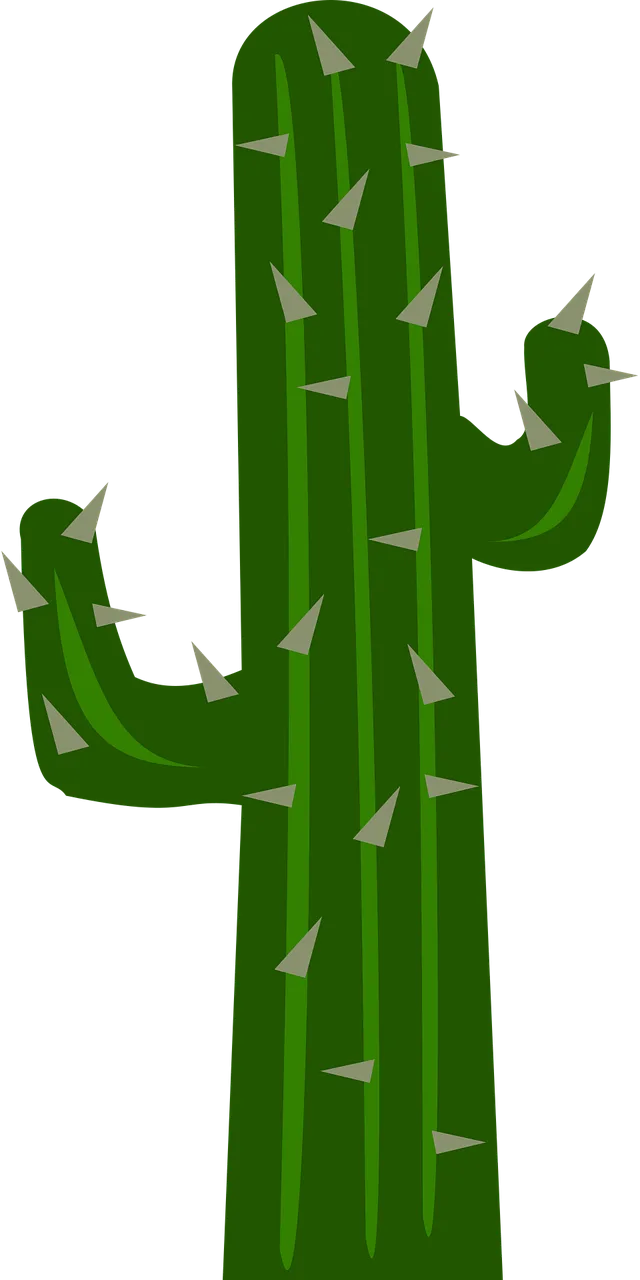 Cacti Cactus Garden Stickdatei – Natur