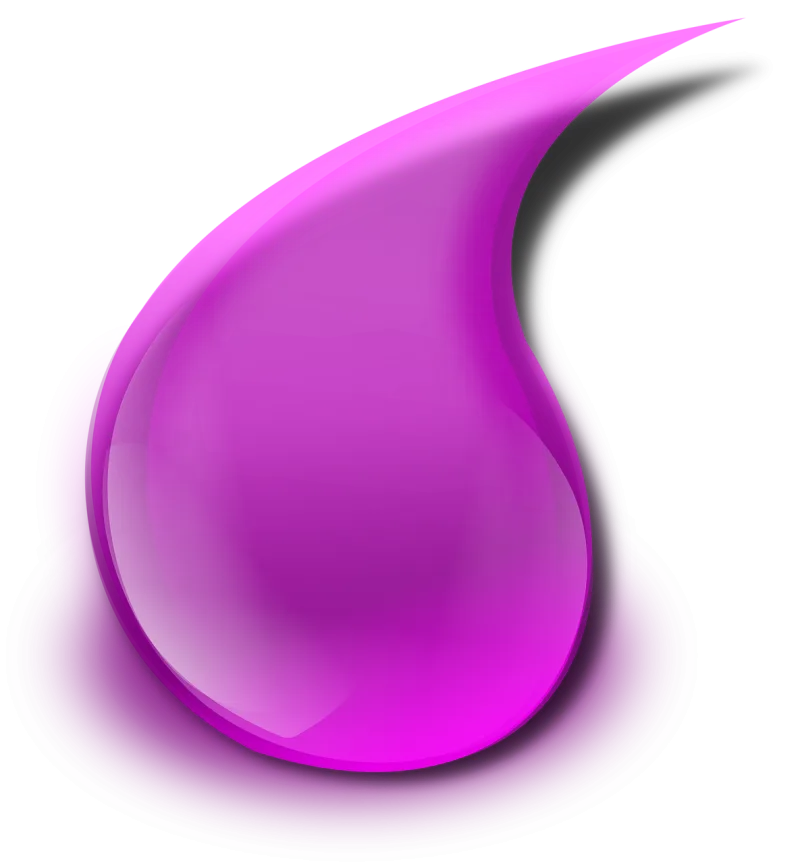Drop Lilac Slime Stickdatei – Natur