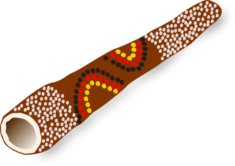 Didgeridoo Music Instrument Stickdatei – Musik