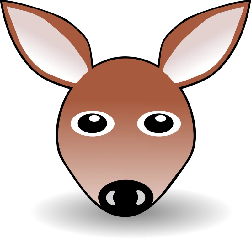 Deer Doe Roe Stickdatei – Tiere