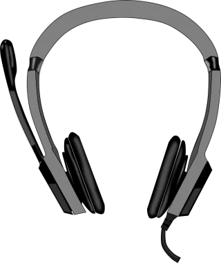 Headset Head-set Headphones Stickdatei
