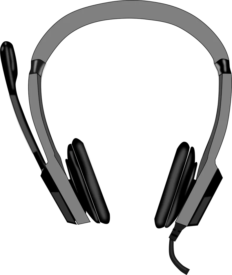 Headset Head-set Headphones Stickdatei – Musik