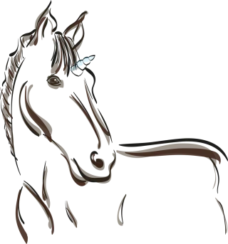 Unicorn Horse Mythical creatures Stickdatei