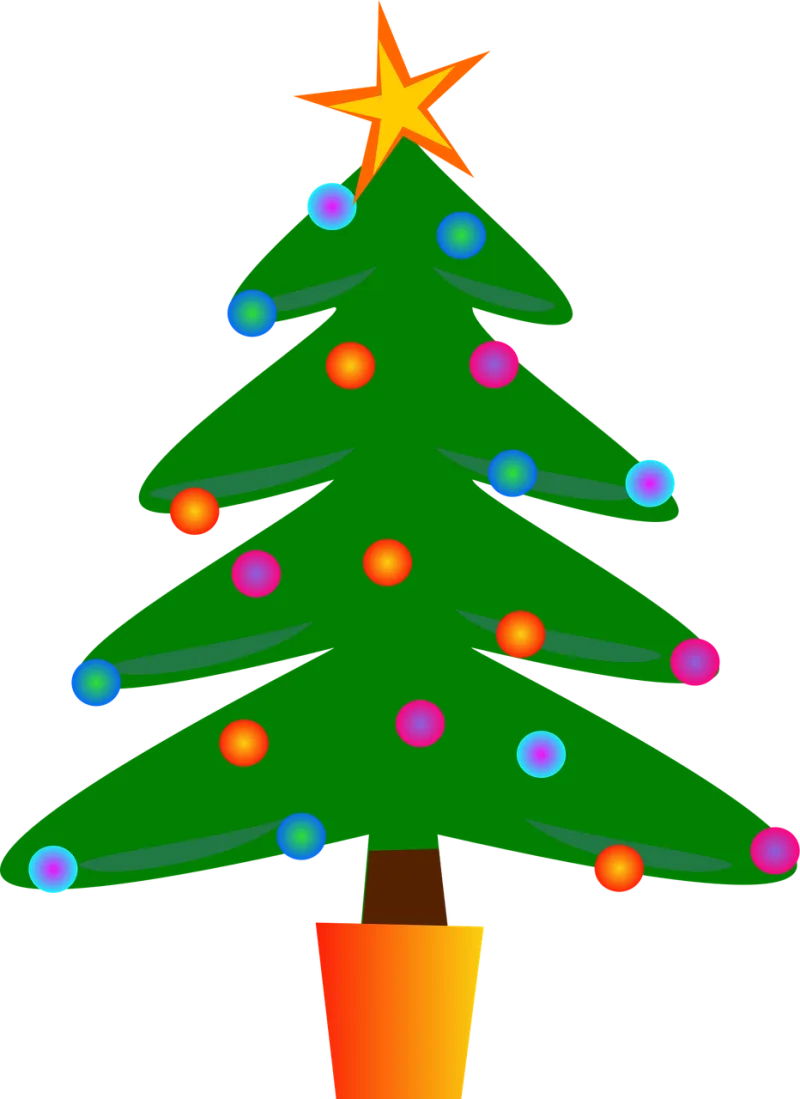 Christmas tree Fir tree Christmas Stickdatei – Weihnachten