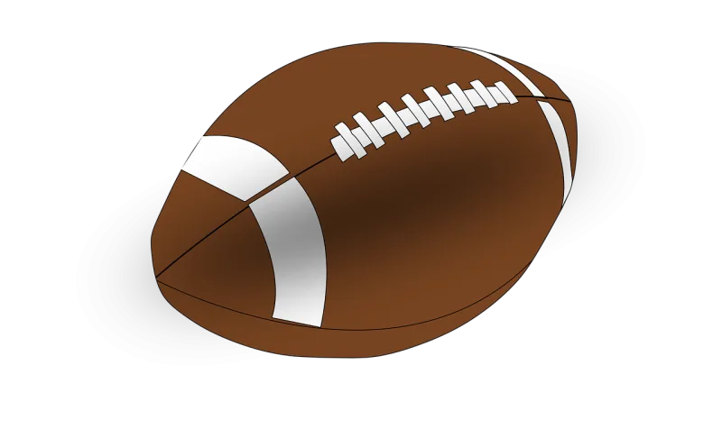 American football Ball Egg Stickdatei – Sport