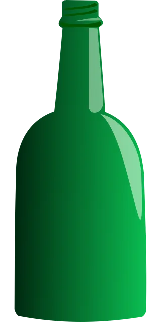 Bottle Stubby Glass Stickdatei
