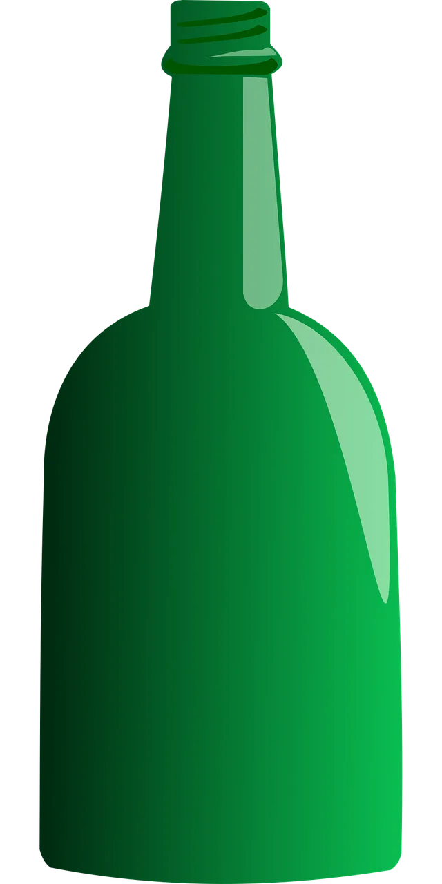 Bottle Stubby Glass Stickdatei – Essen & Trinken
