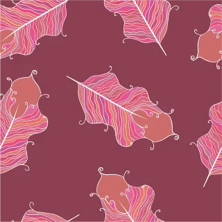 Feather Ethnic Elegant Stickdatei