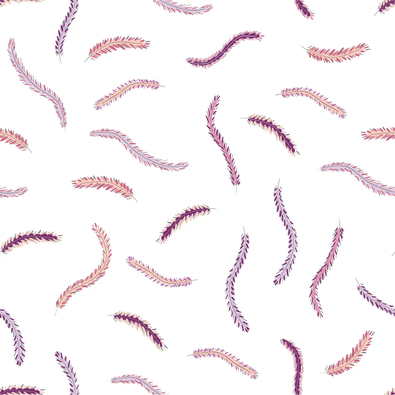 Feather Ethnic Elegant Stickdatei – Blumen