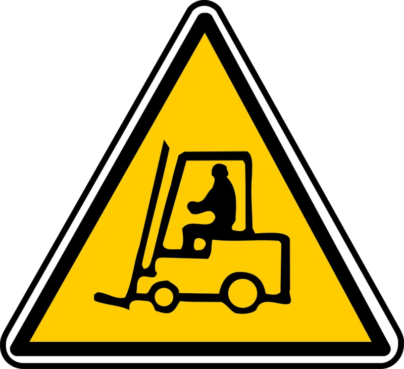 Forklift Fork truck Forklift truck Stickdatei – Fahrzeuge