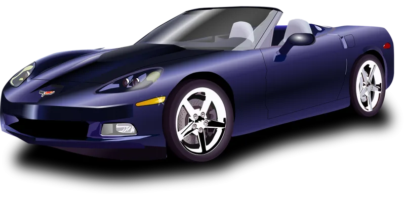 Corvette Sports car Racing car Stickdatei – Fahrzeuge