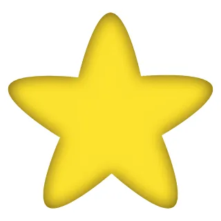 Star Favorite Yellow Stickdatei