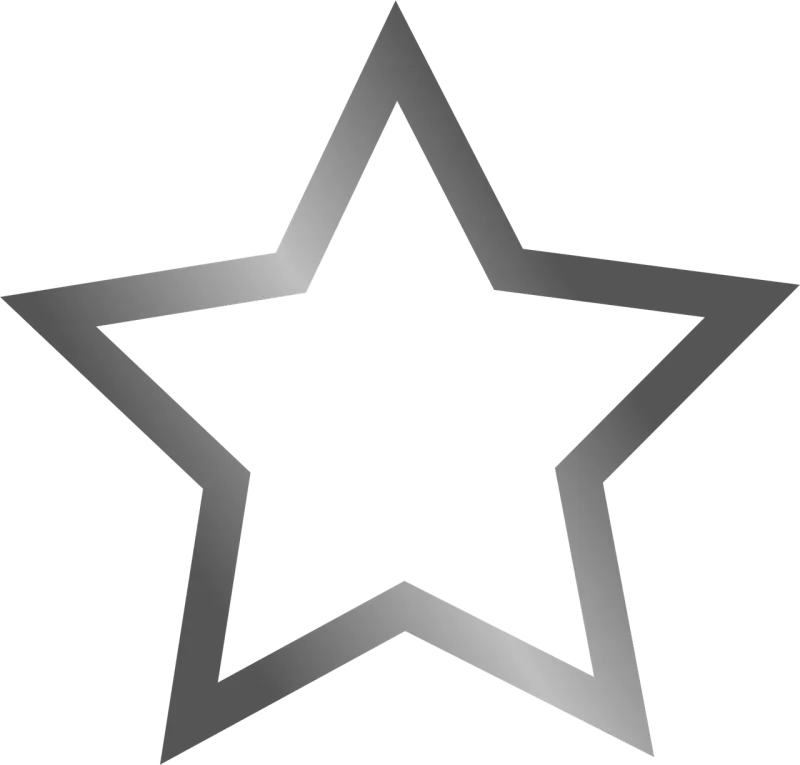 Star Favorite Bookmark Stickdatei – Natur