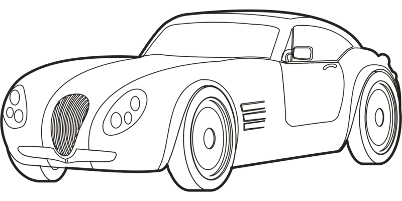Oldtimer Vintage Automobile Stickdatei – Fahrzeuge