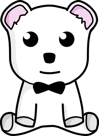 Bear Teddy Teddy bear Stickdatei
