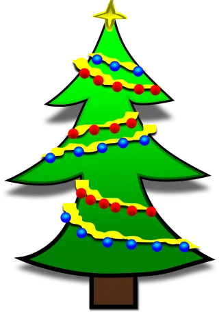 Christmas tree Fir tree Christmas Stickdatei