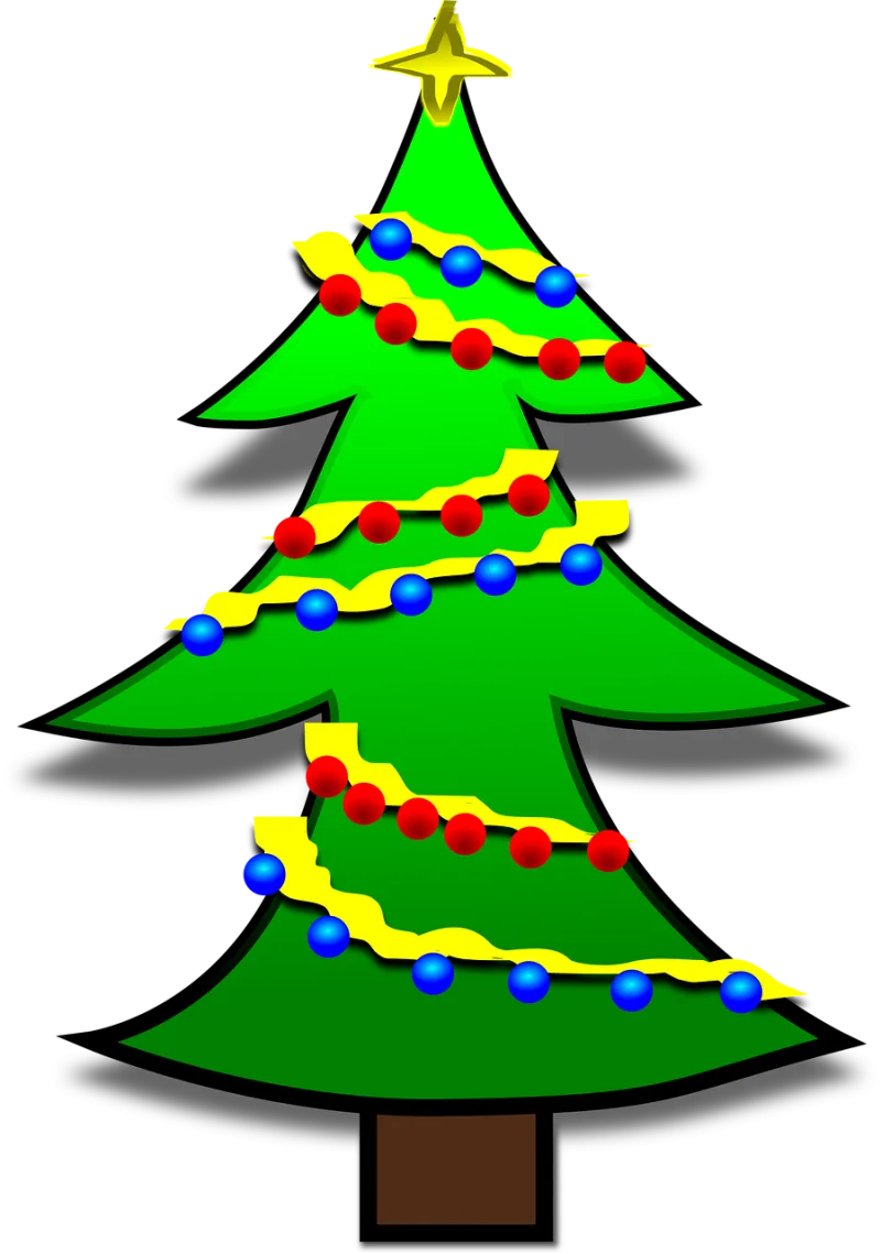 Christmas tree Fir tree Christmas Stickdatei – Weihnachten