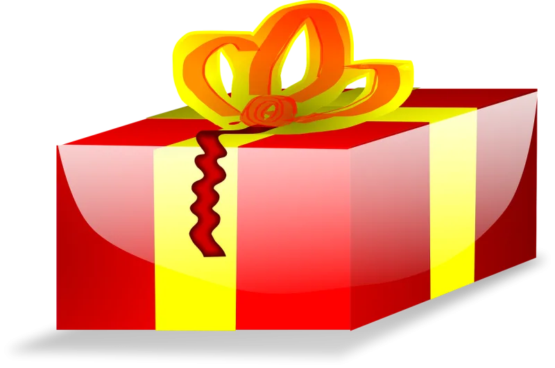 Gift Present Ribbon Stickdatei – Weihnachten