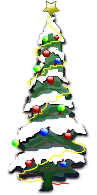 Christmas tree Snow Xmas Stickdatei
